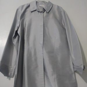 100 % Silk Button Down Blouse by Chico's